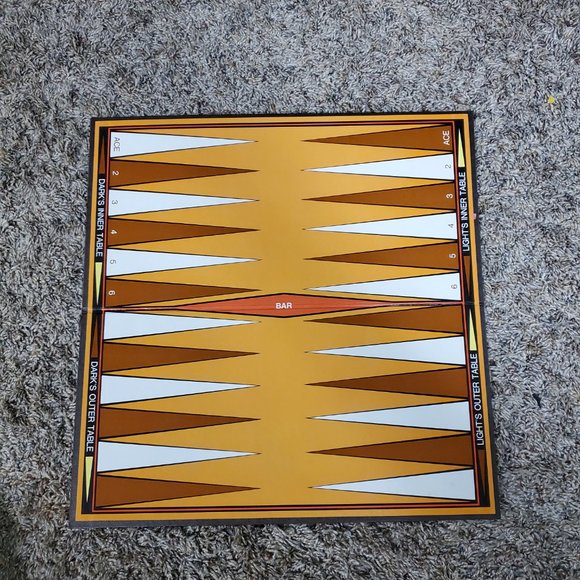 Board Game - Backgammon by Whitman - 1981 - Vintage - Missing Instructions - Picture 3 of 3